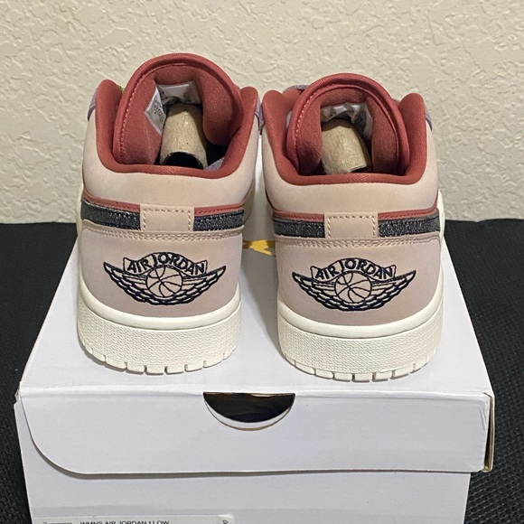 Brand New Womens Jordan 1 Low Canyon Rust sz 8.5 - Picture 4 of 6